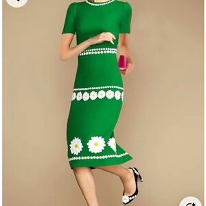 Stylewe Green Floral Dress